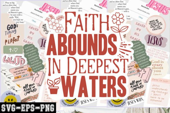Faith Abounds in Deepest Waters SVG: A Designer’s Review