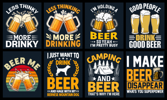 Review: Beer T-Shirt Design Bundle for Embroidery