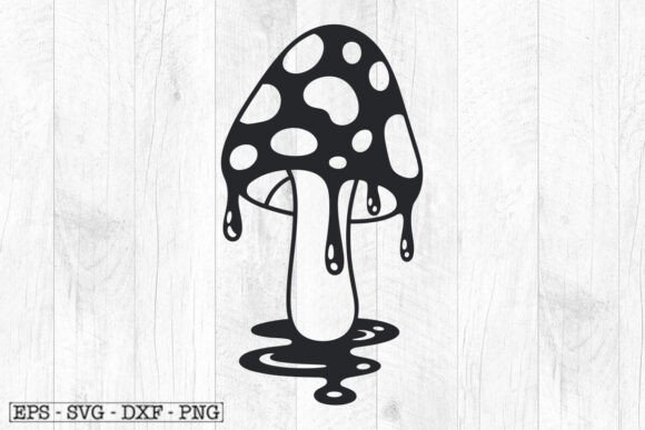 Review: Dripping Mushroom SVG for Embroidery