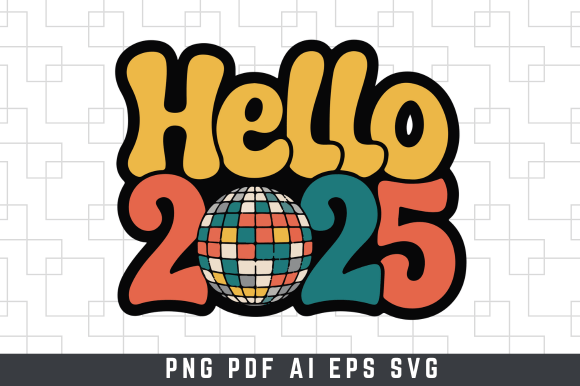 Review: Hello 2025 Disco Ball SVG for Embroidery
