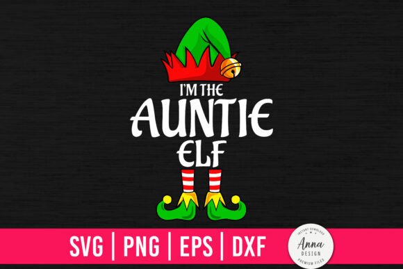 Review: I'm the Auntie Elf Funny Christmas Design
