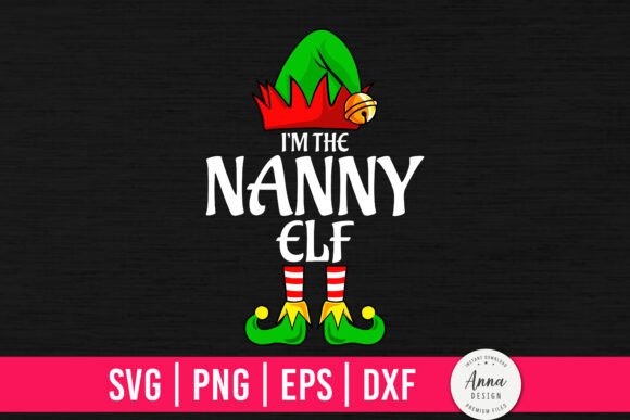 Review: I m the Nanny Elf Funny Christmas Design