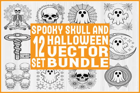 Review: Spooky Skull Halloween Vector Set for Embroidery