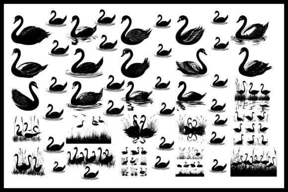 Reviewing the Elegant Swan Silhouette Bundle